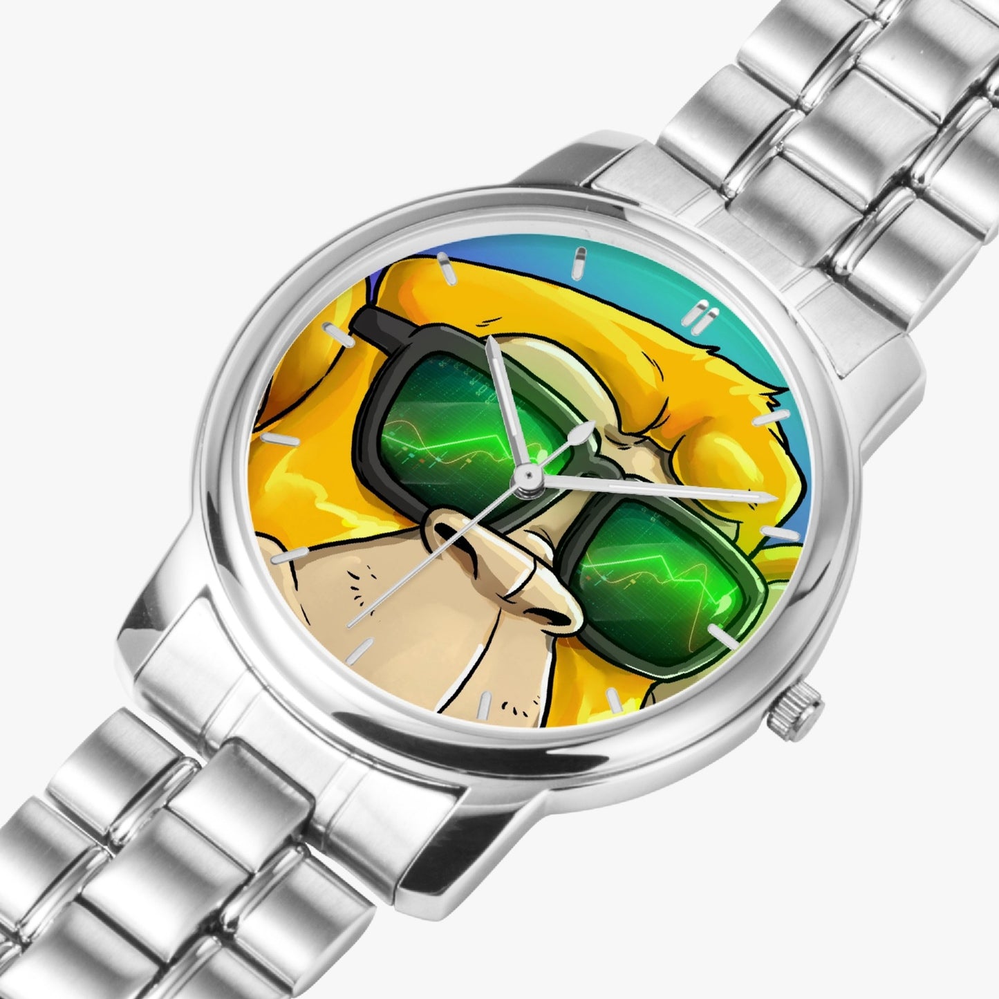 BASC OG PASS Stainless Steel Quartz Watch