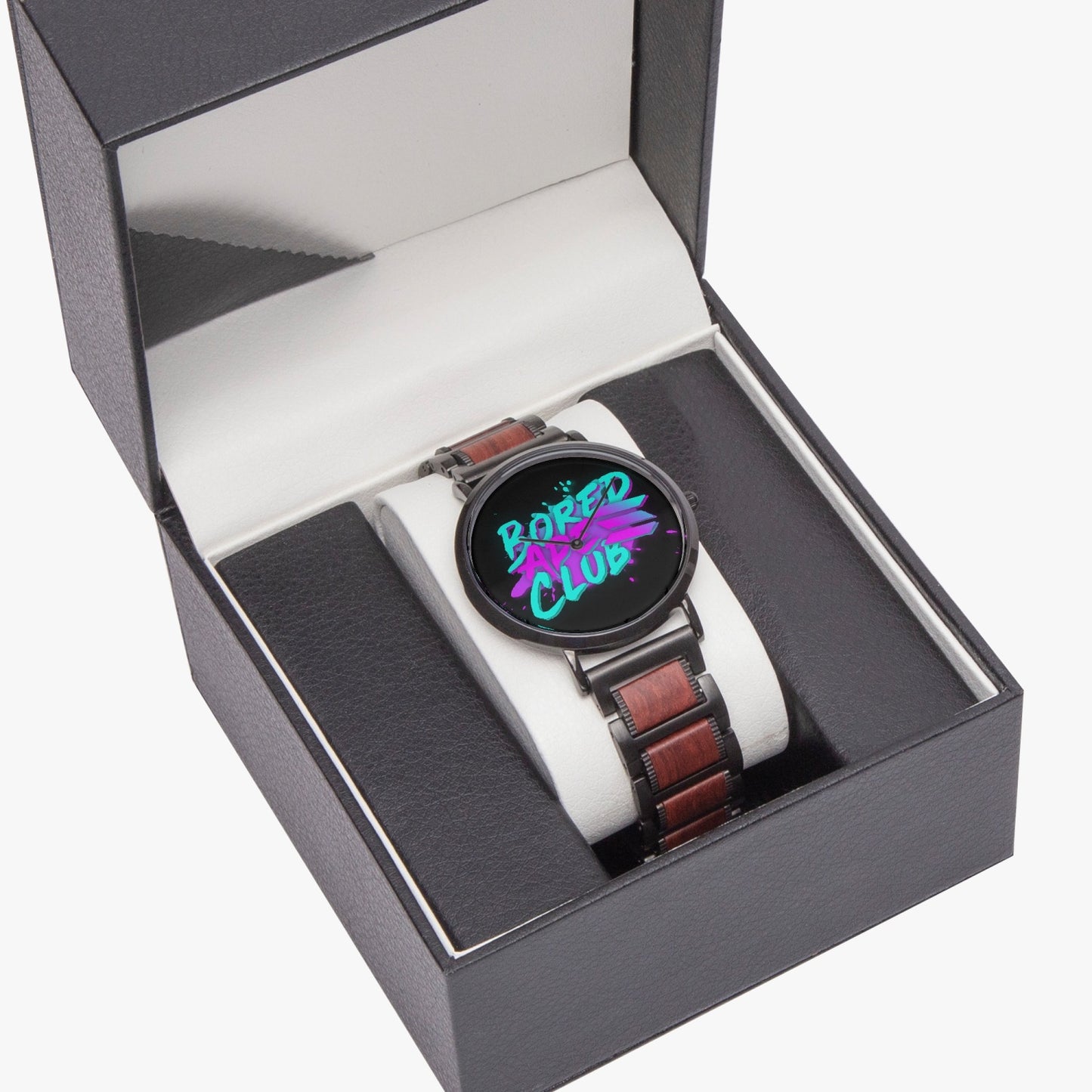 BASC wooden Strap Quartz Watch