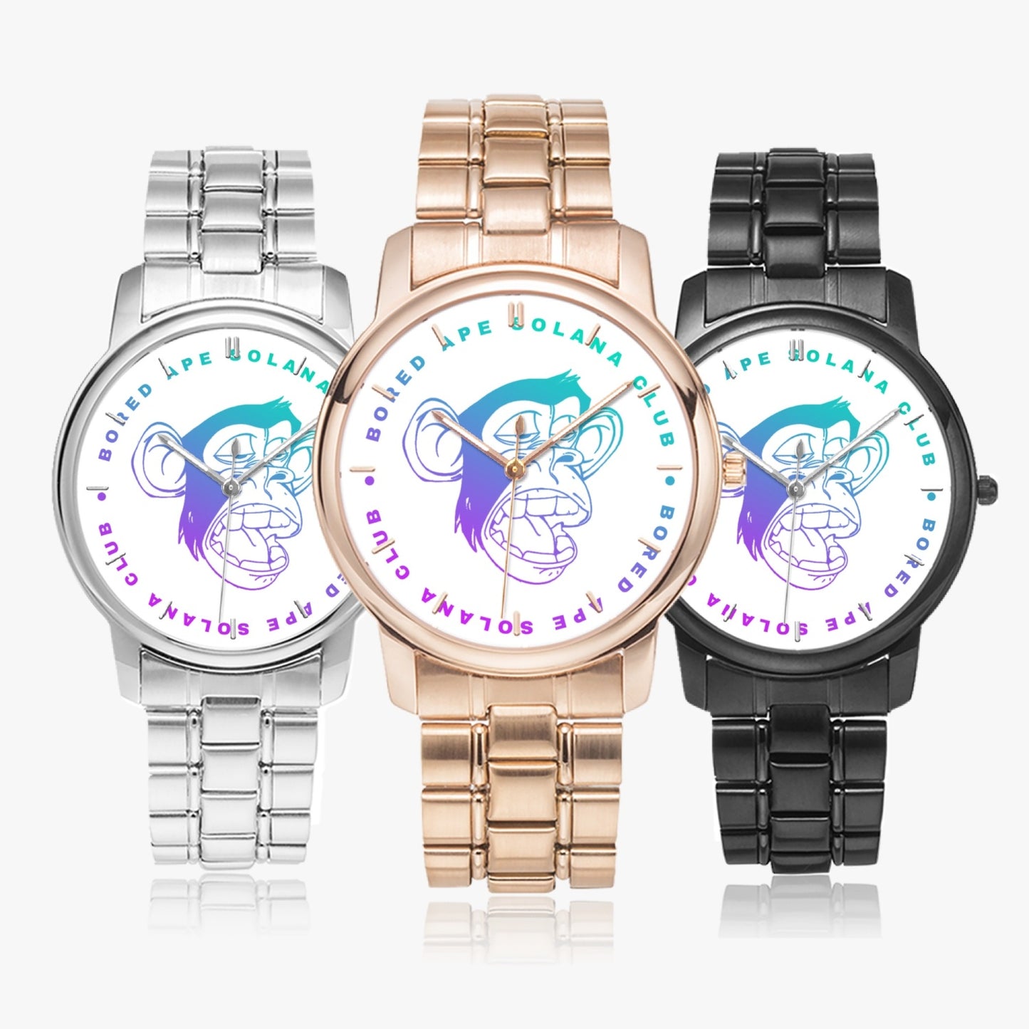 BASC Stainless Steel Quartz Watch