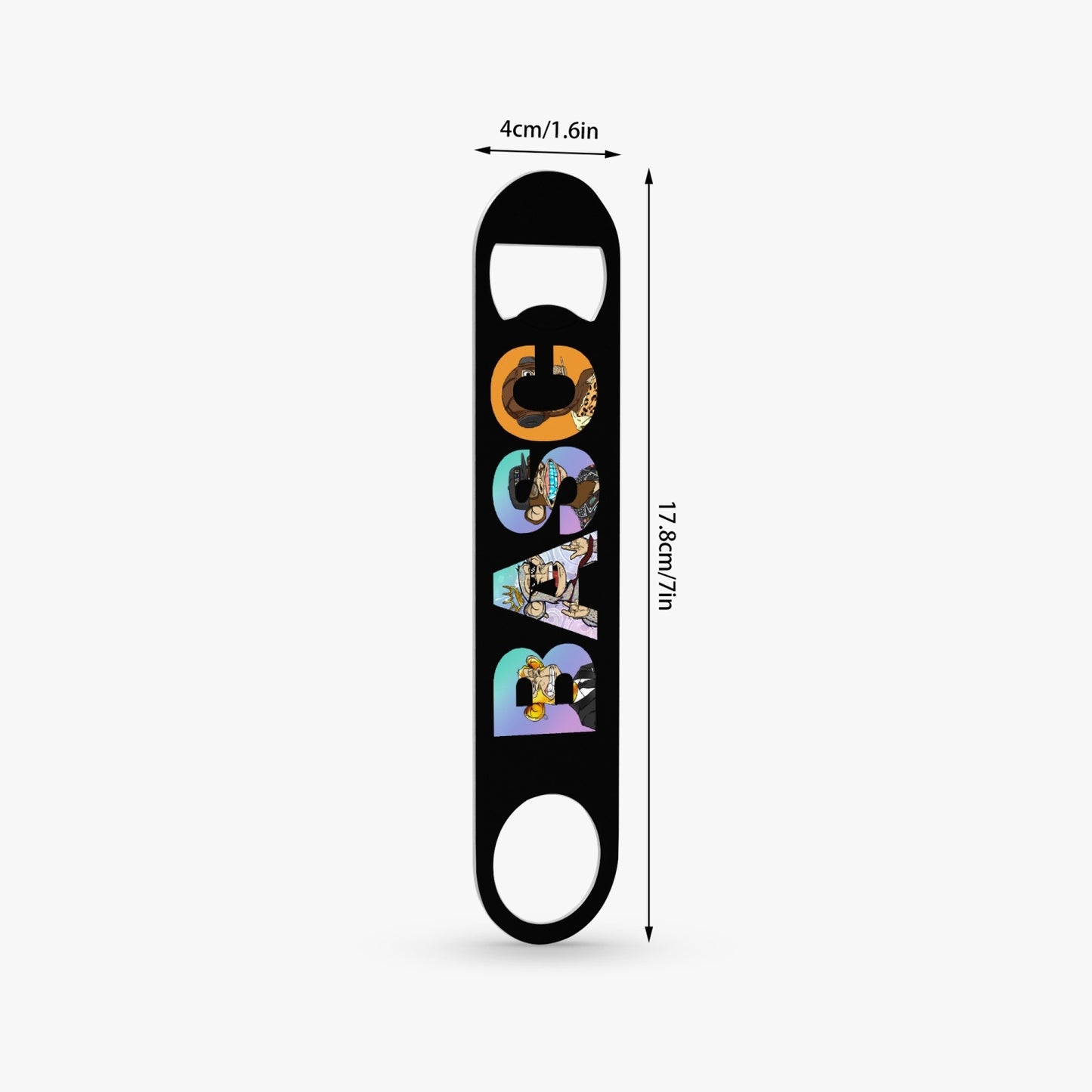 BASC Flat Bottle Opener