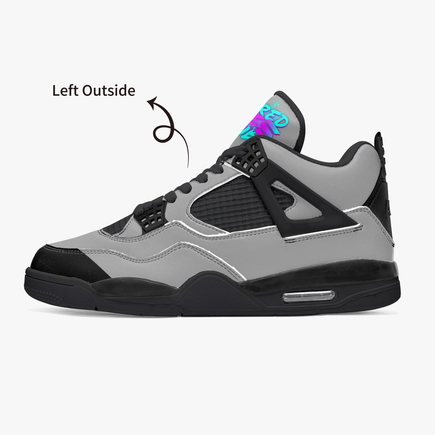 CEMENT GREY BASCketball Sneakers