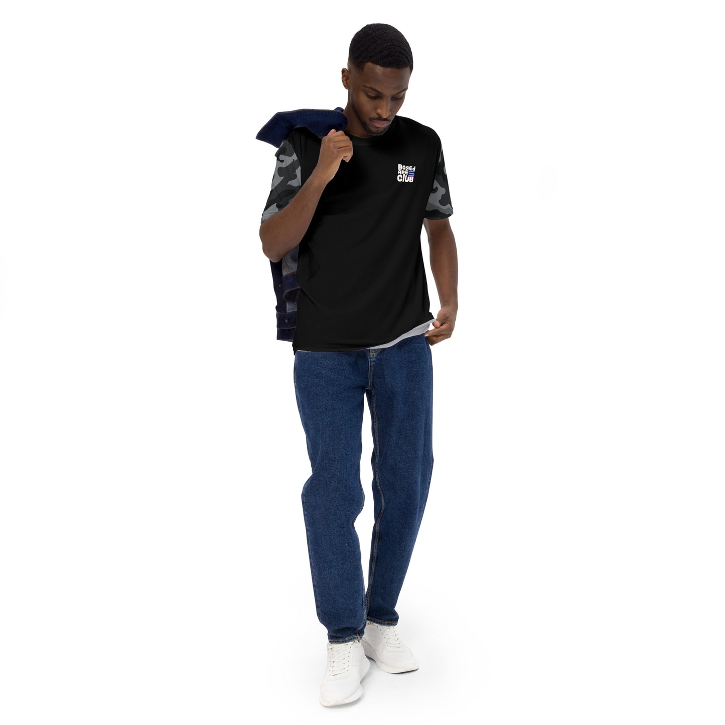 BASC BLACK CAMO Men's t-shirt