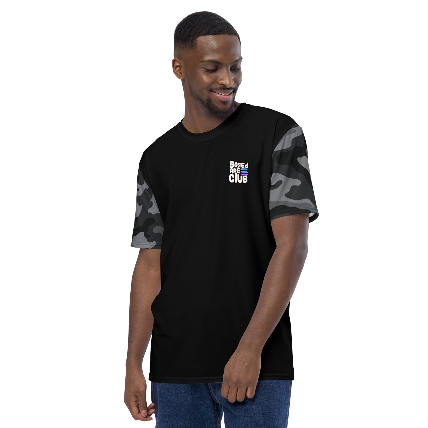 BASC BLACK CAMO Men's t-shirt