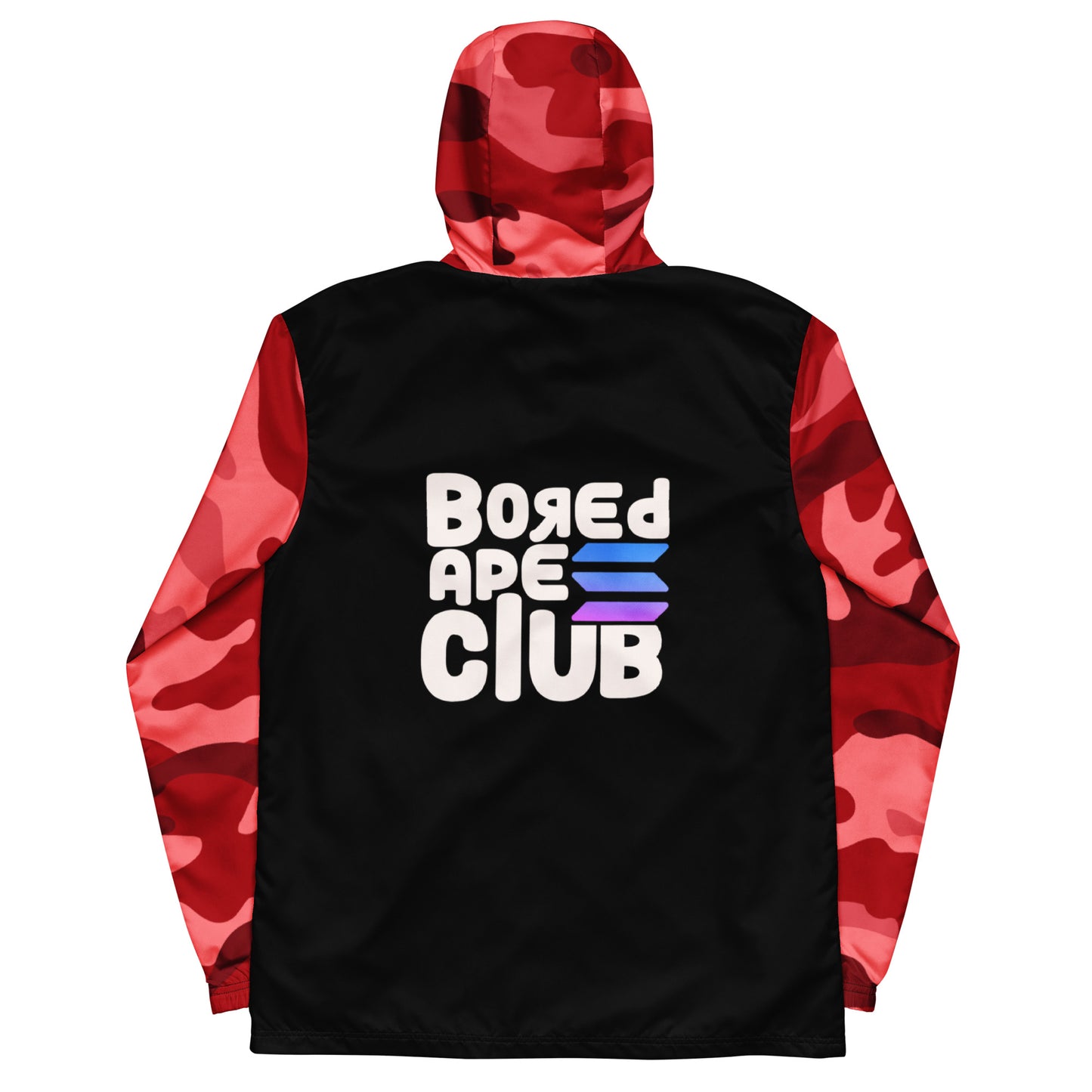 BASC RED CAMO Men’s windbreaker