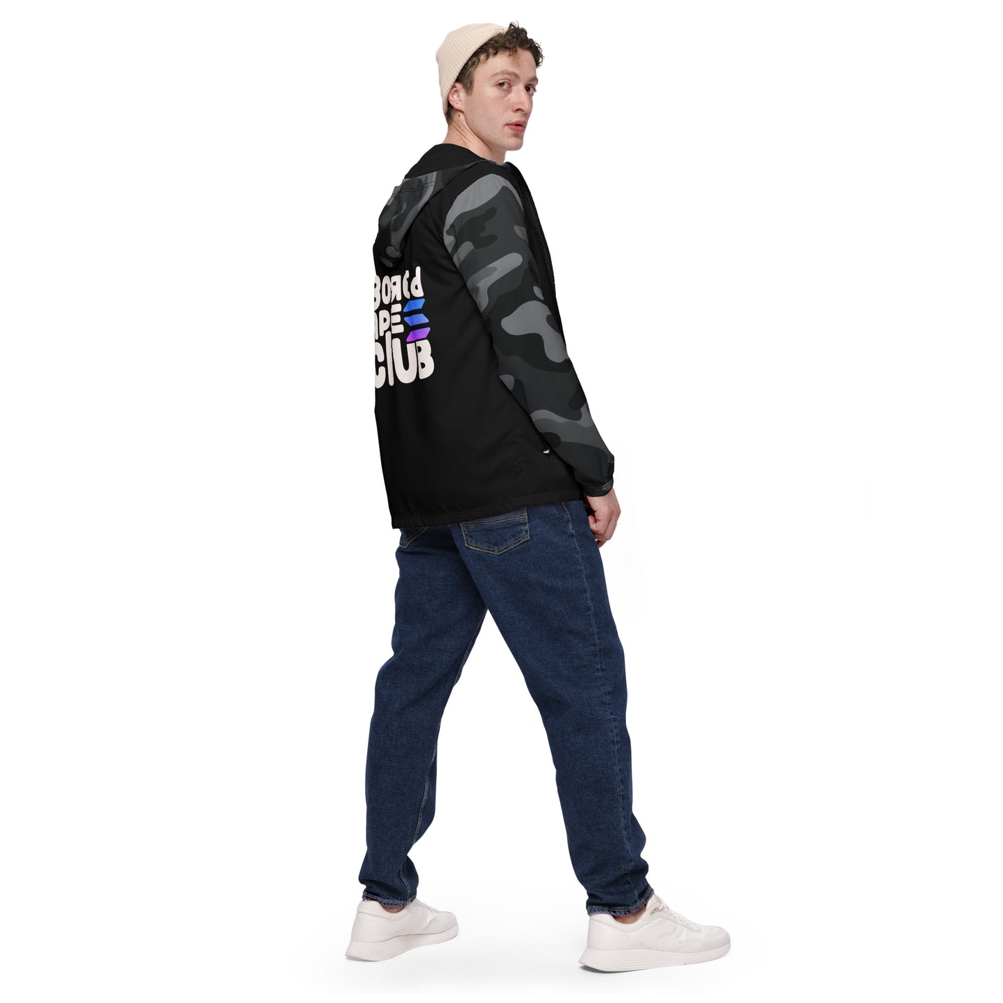 BASC BLACK CAMO Men’s windbreaker