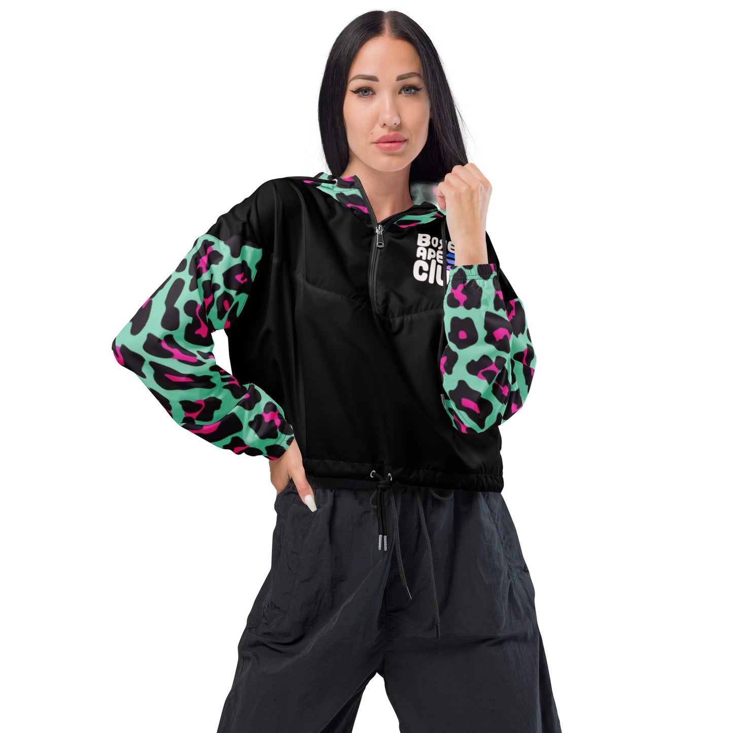 BASC Women’s cropped windbreaker