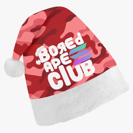 BASC RED CAMO Santa Hat