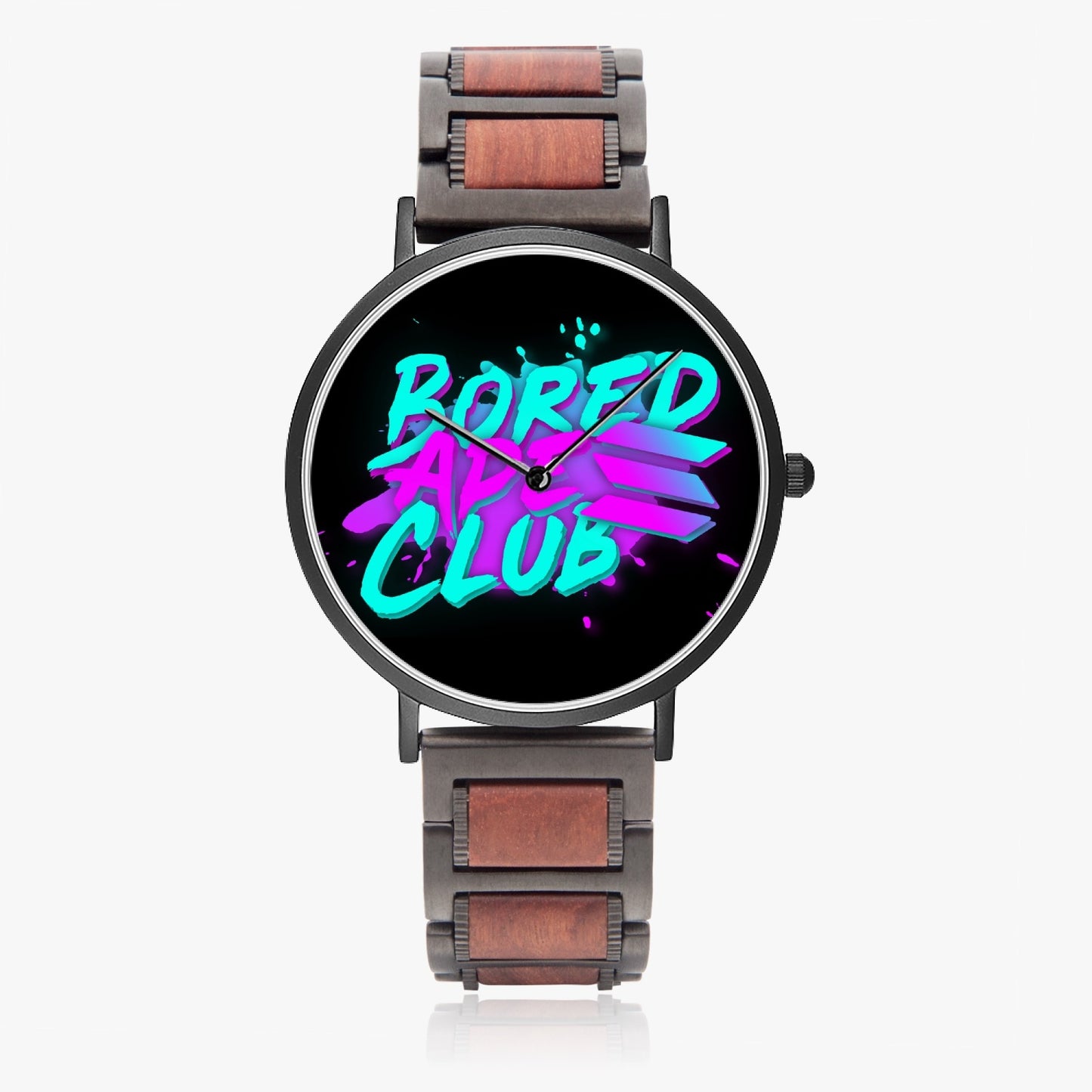 BASC wooden Strap Quartz Watch