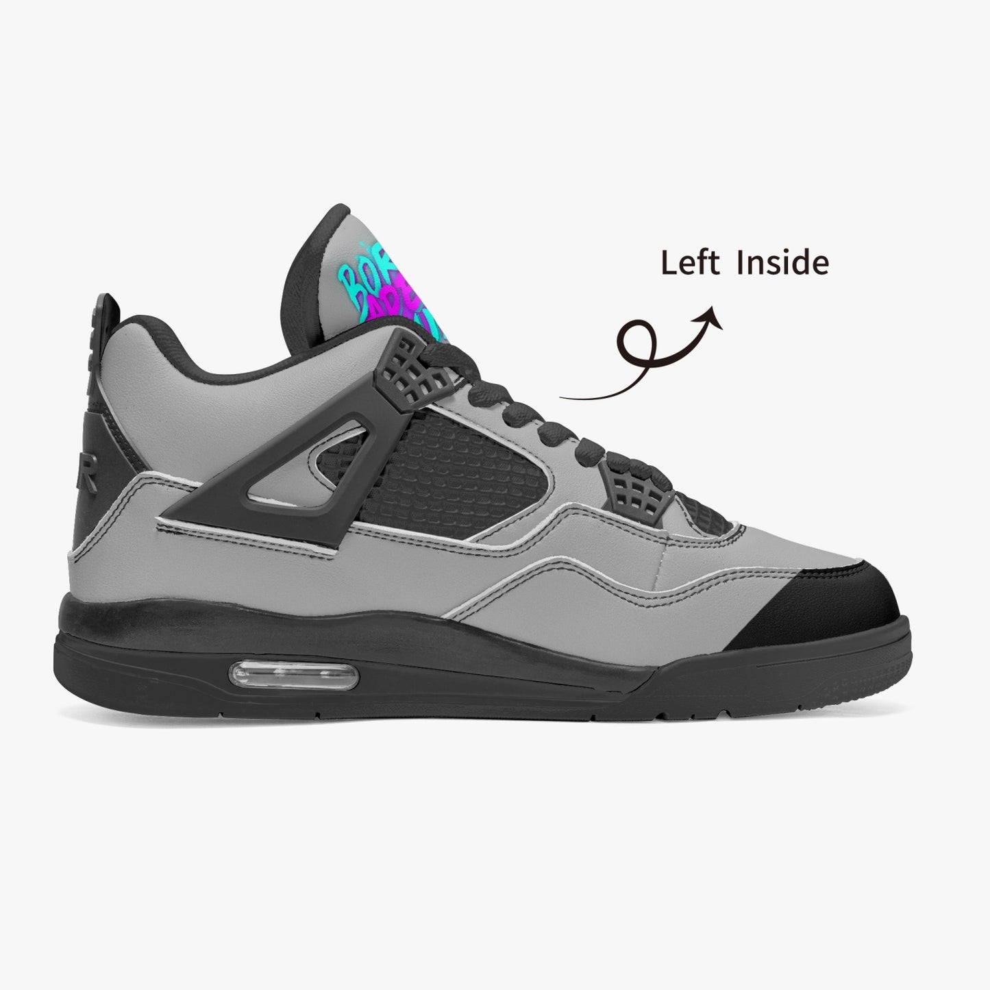 CEMENT GREY BASCketball Sneakers