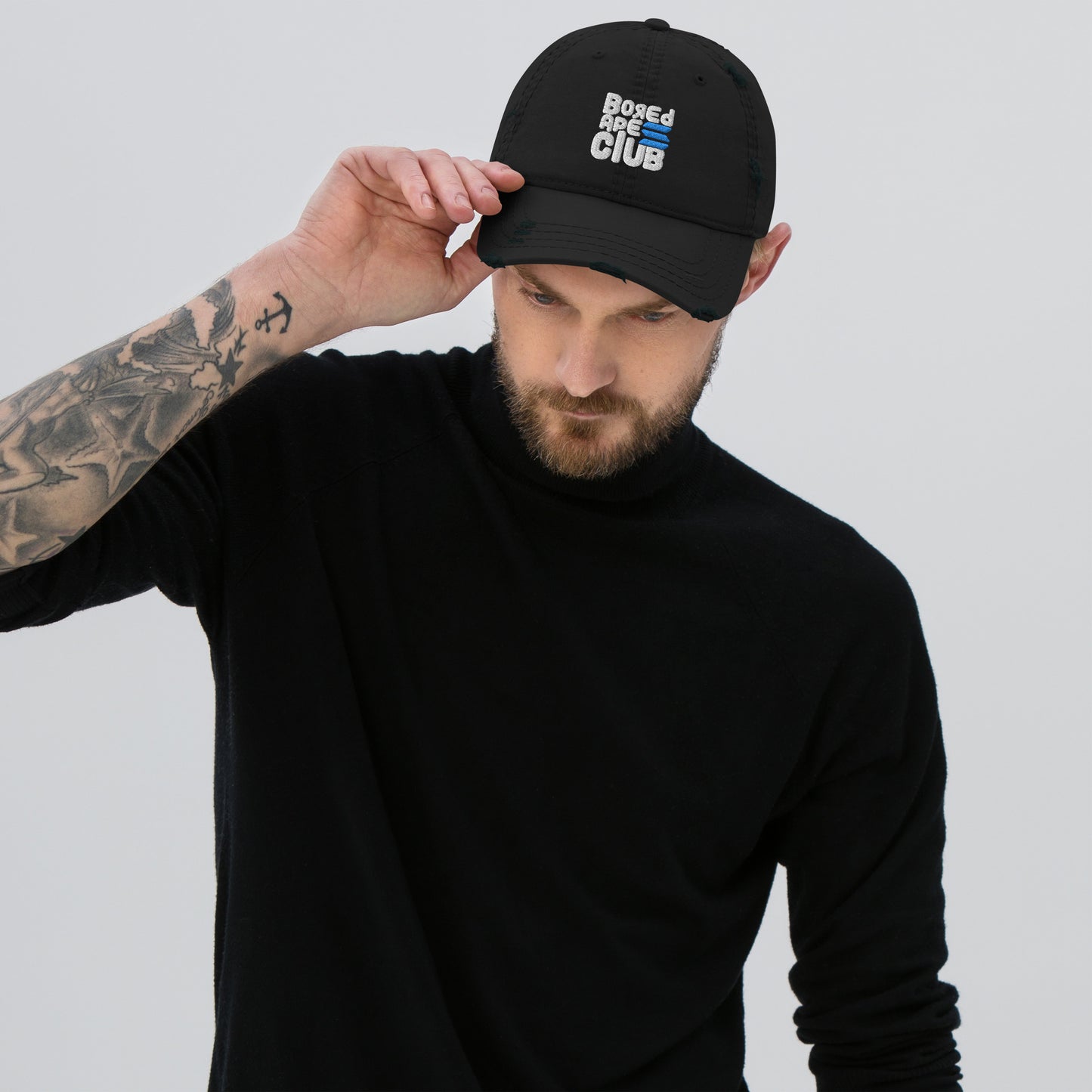 BASC Distressed Dad Hat