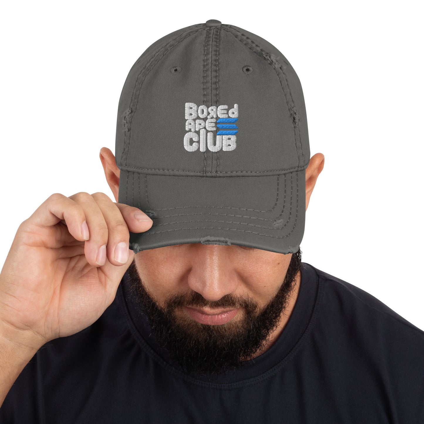 BASC Distressed Dad Hat