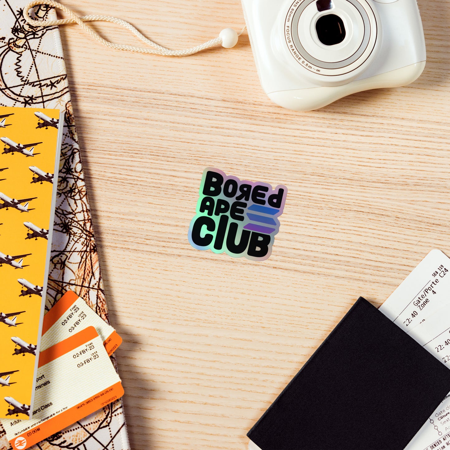 BASC Holographic sticker