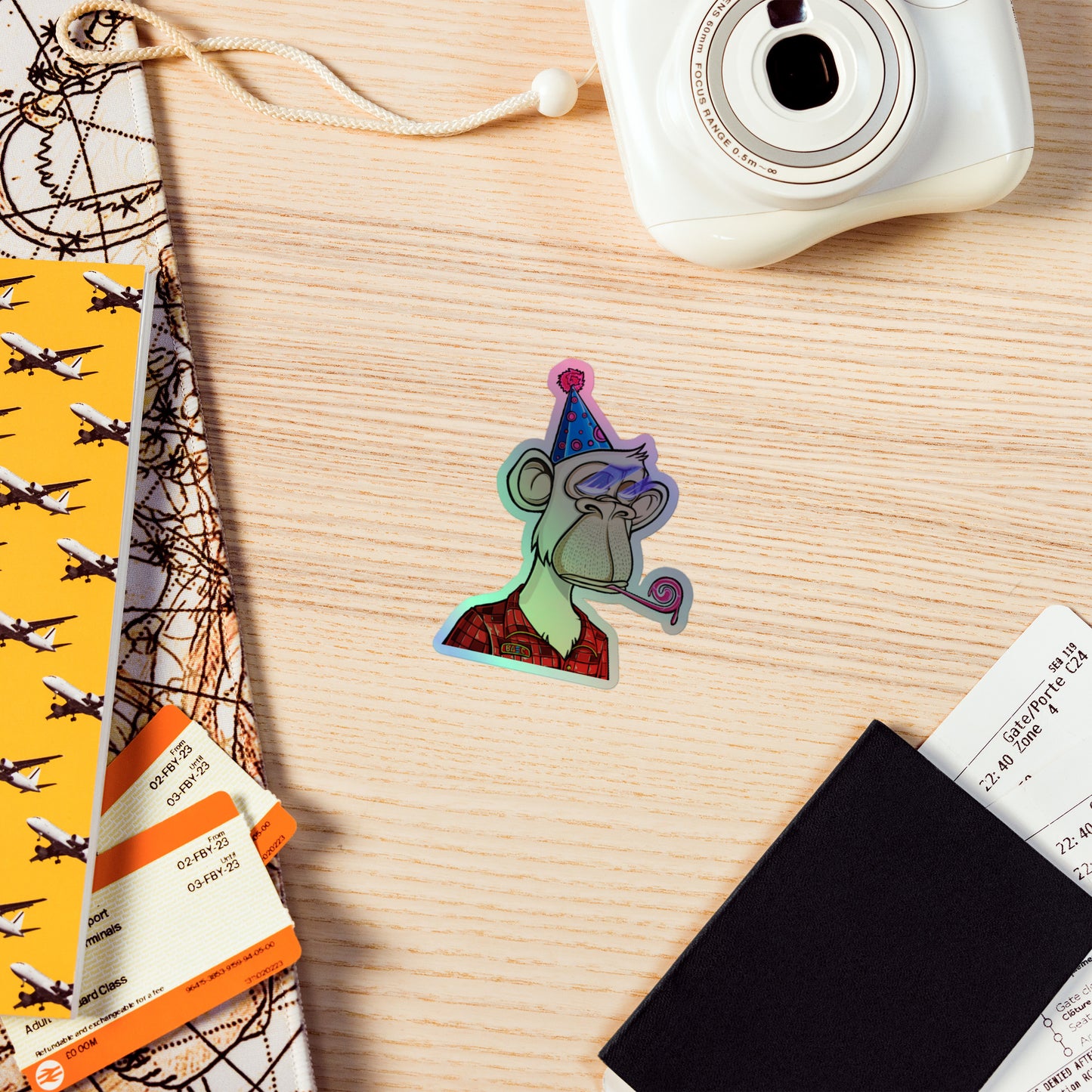 BASC CUSTOM Holographic sticker