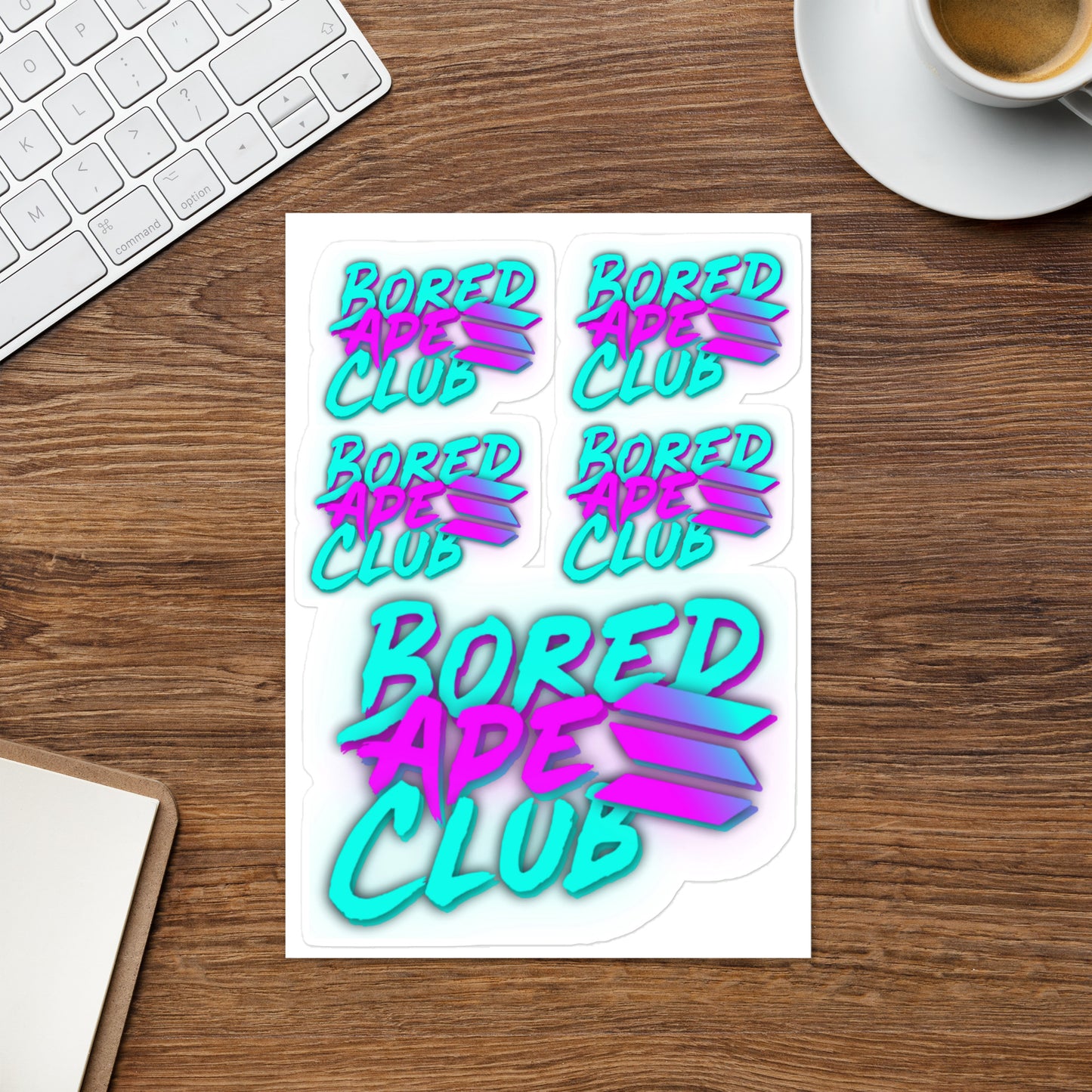 BASC LOGO Sticker sheet