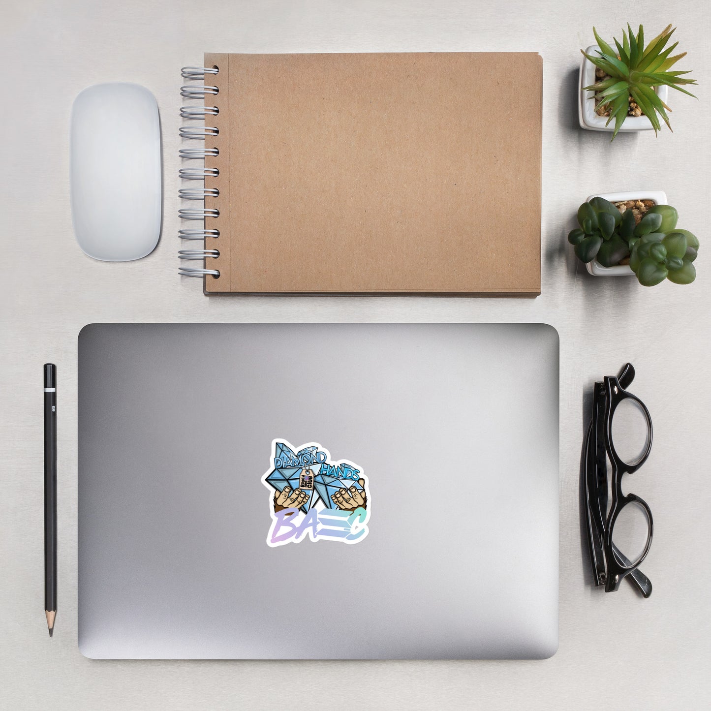 BASC DIAMOND HANDS STICKER