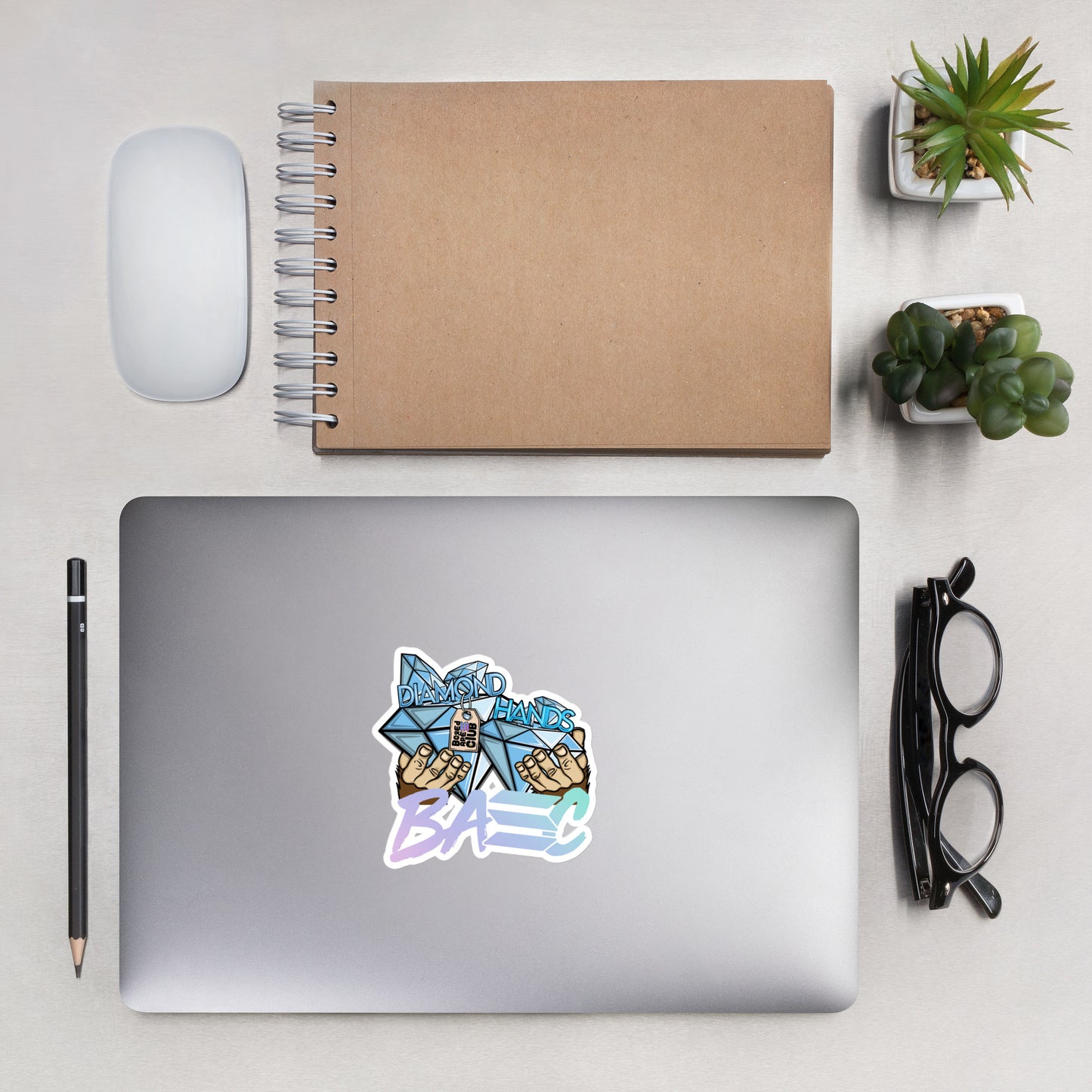 BASC DIAMOND HANDS STICKER