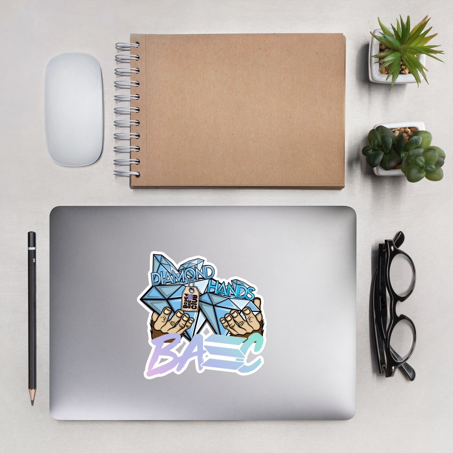 BASC DIAMOND HANDS STICKER
