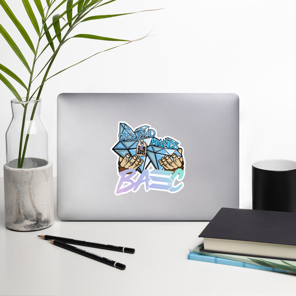 BASC DIAMOND HANDS STICKER