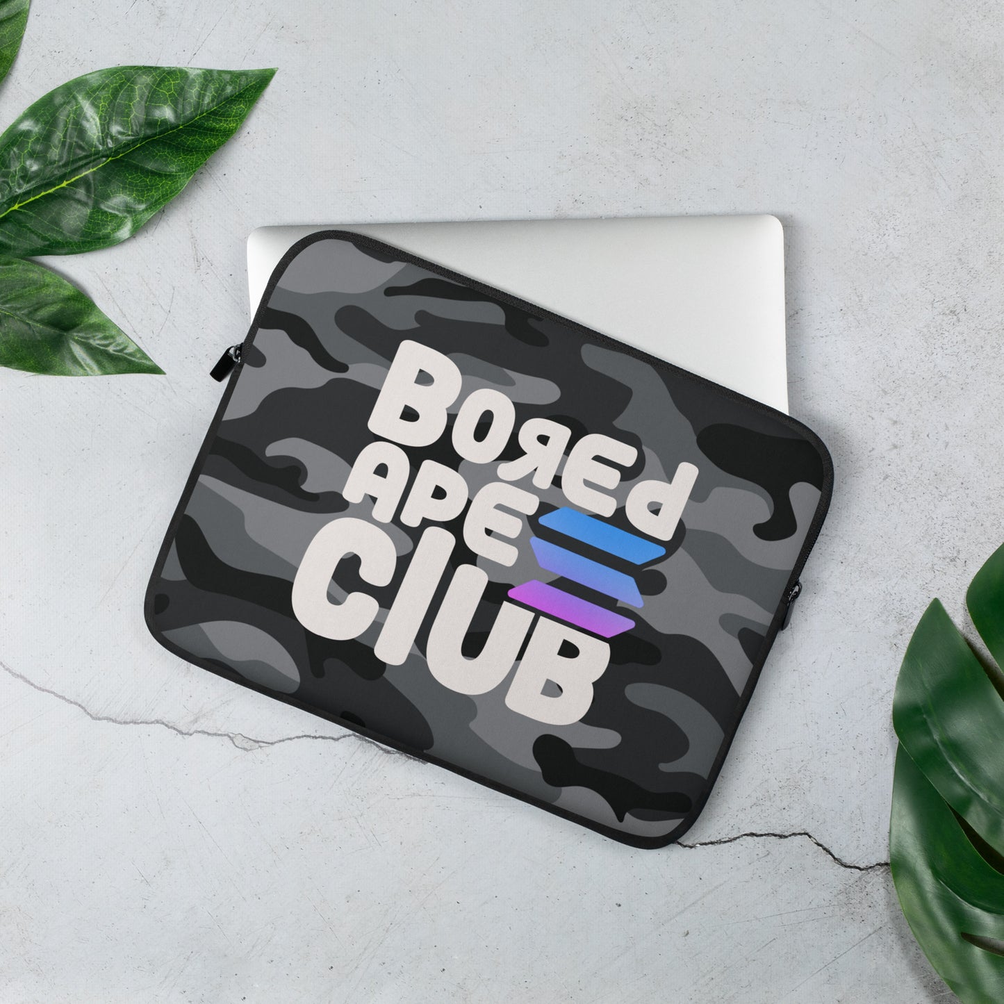BASC BLACK CAMO Laptop Sleeve