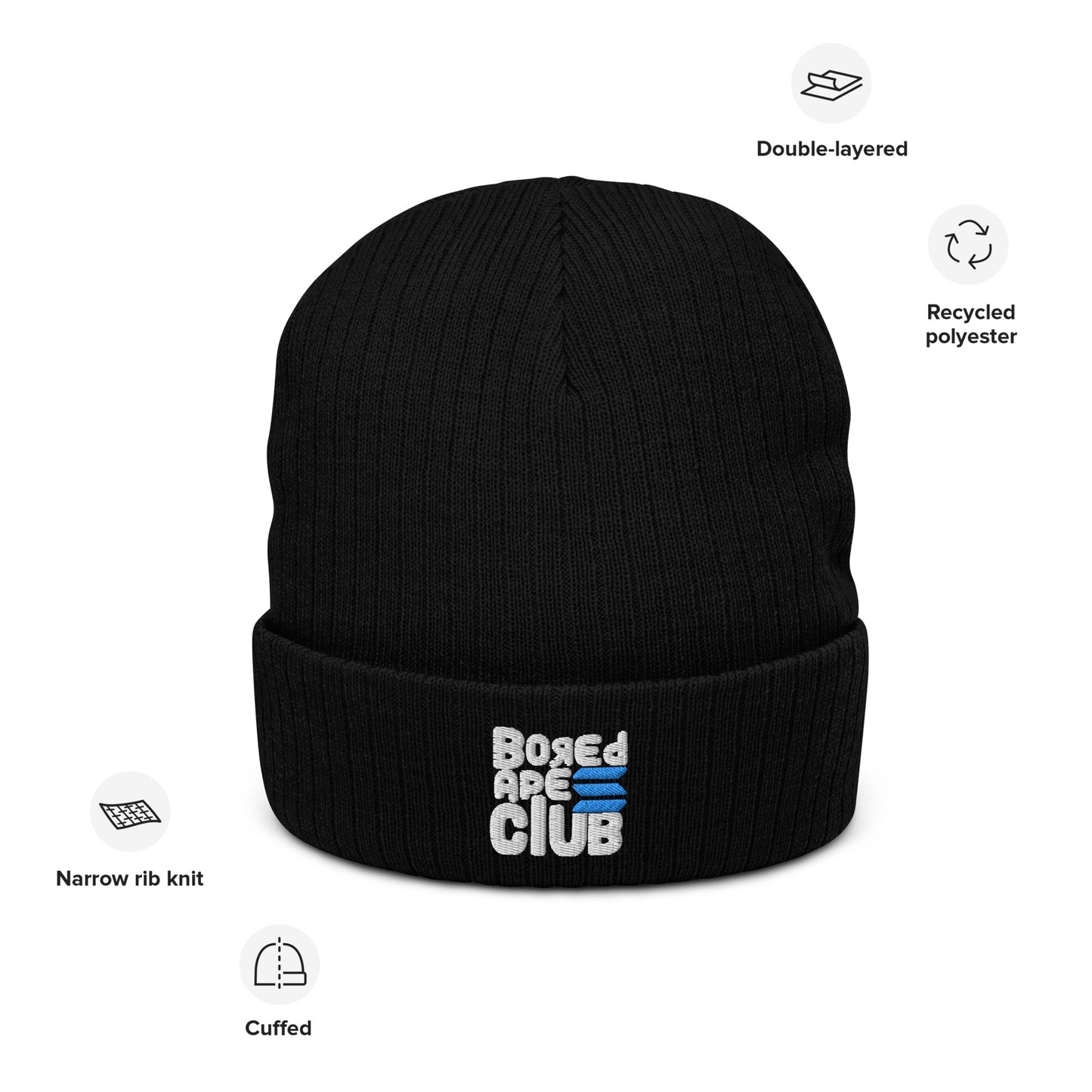 BASC Ribbed knit beanie