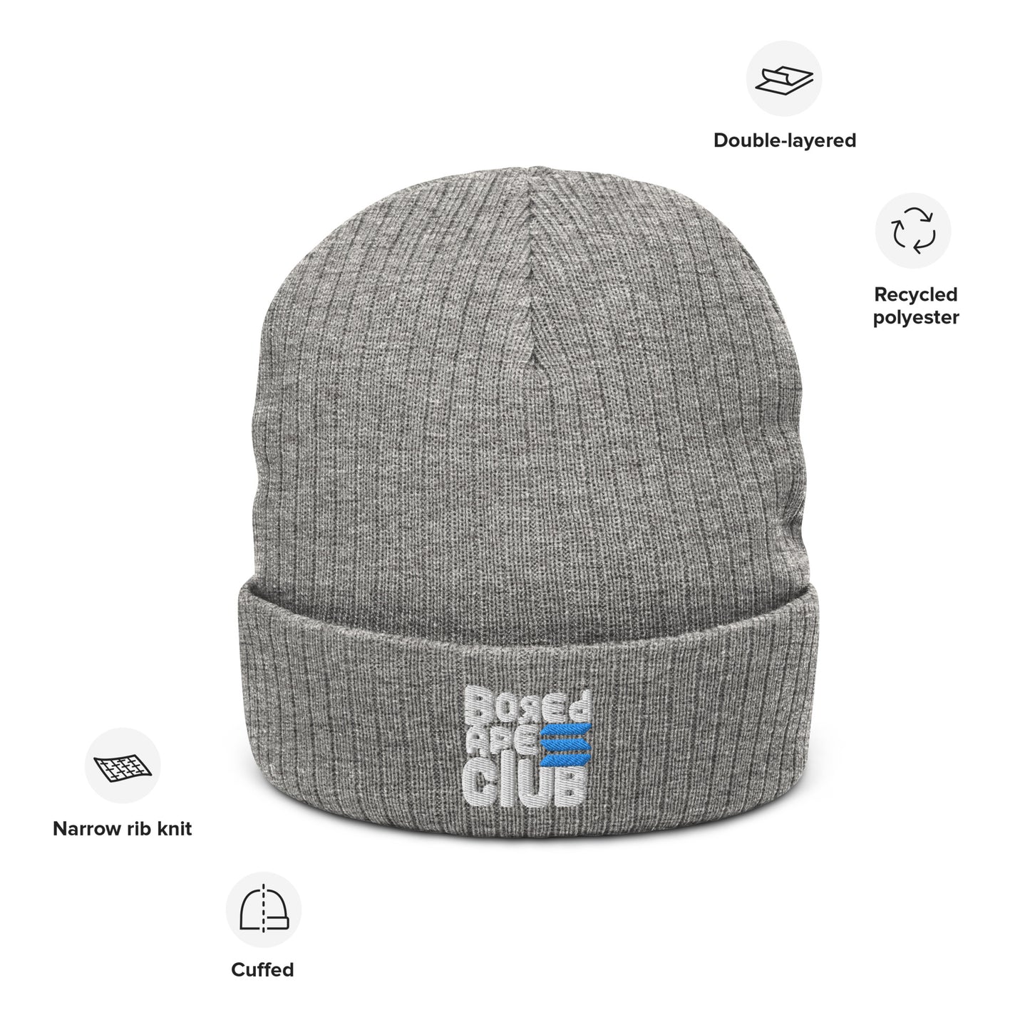 BASC Ribbed knit beanie