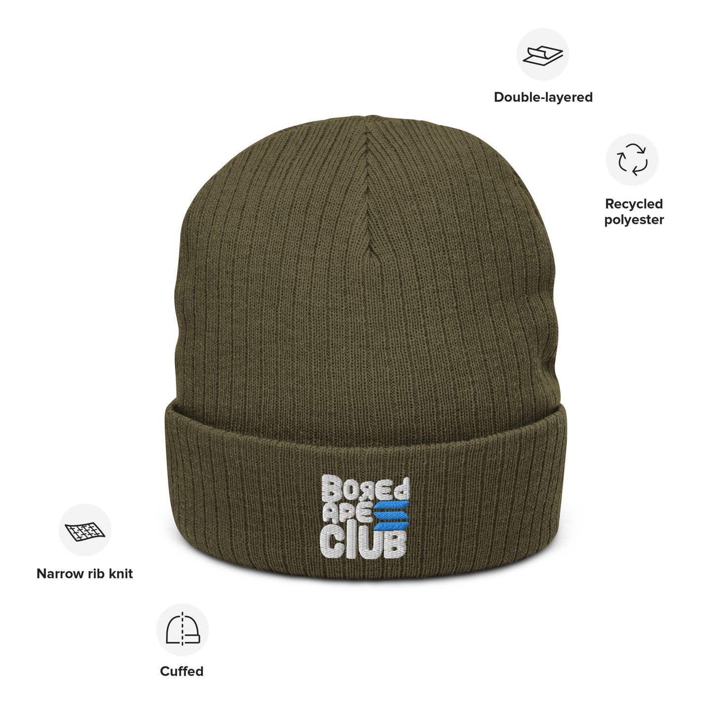 BASC Ribbed knit beanie