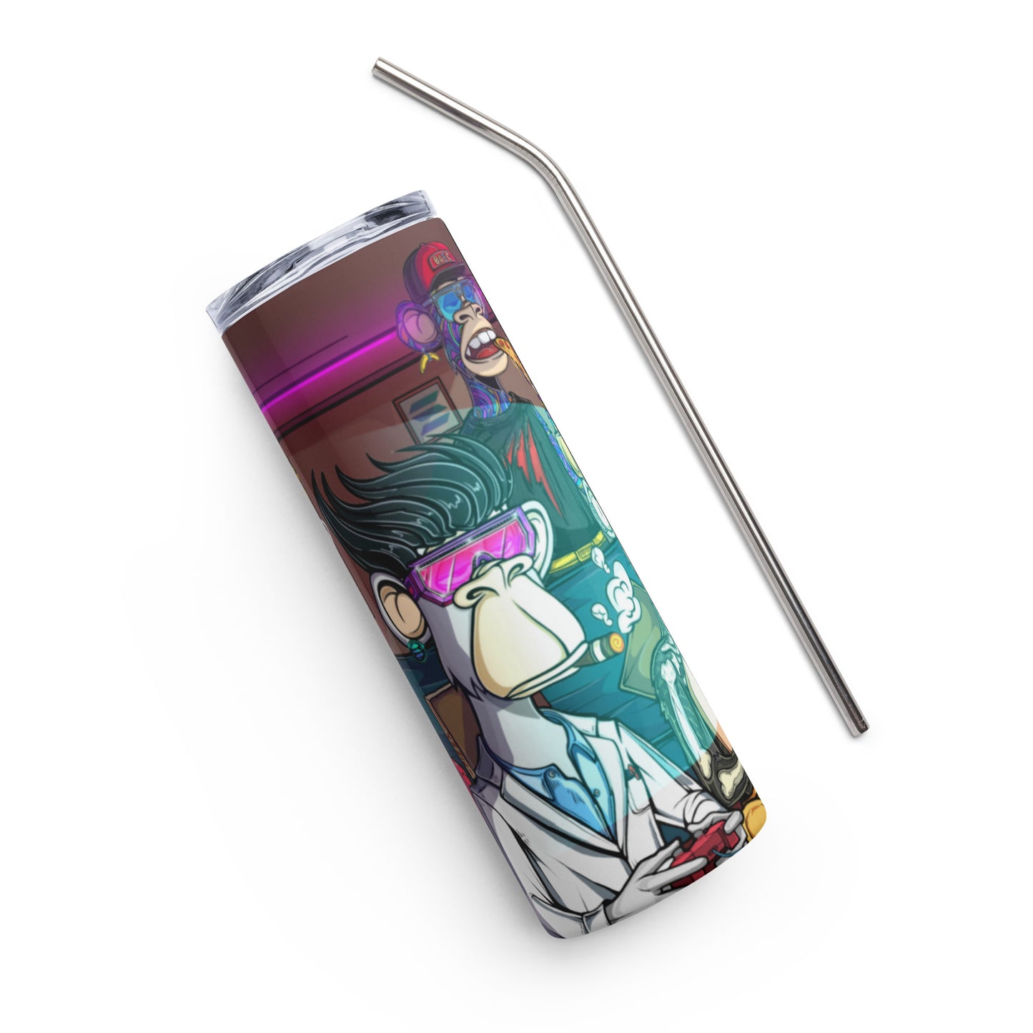 Stainless steel BASC tumbler