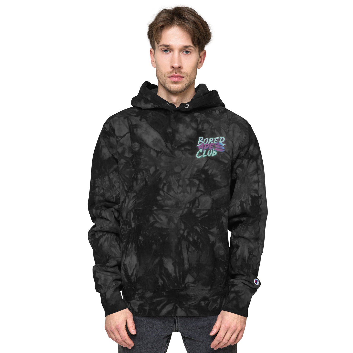 BASC Champion tie-dye hoodie