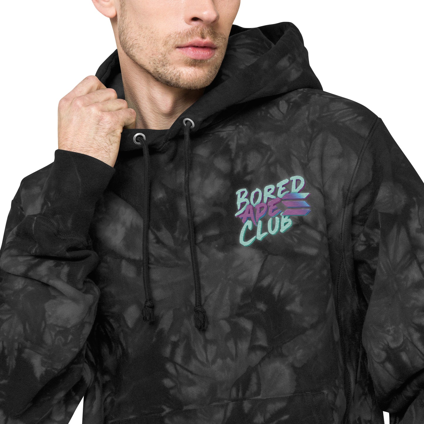 BASC Champion tie-dye hoodie