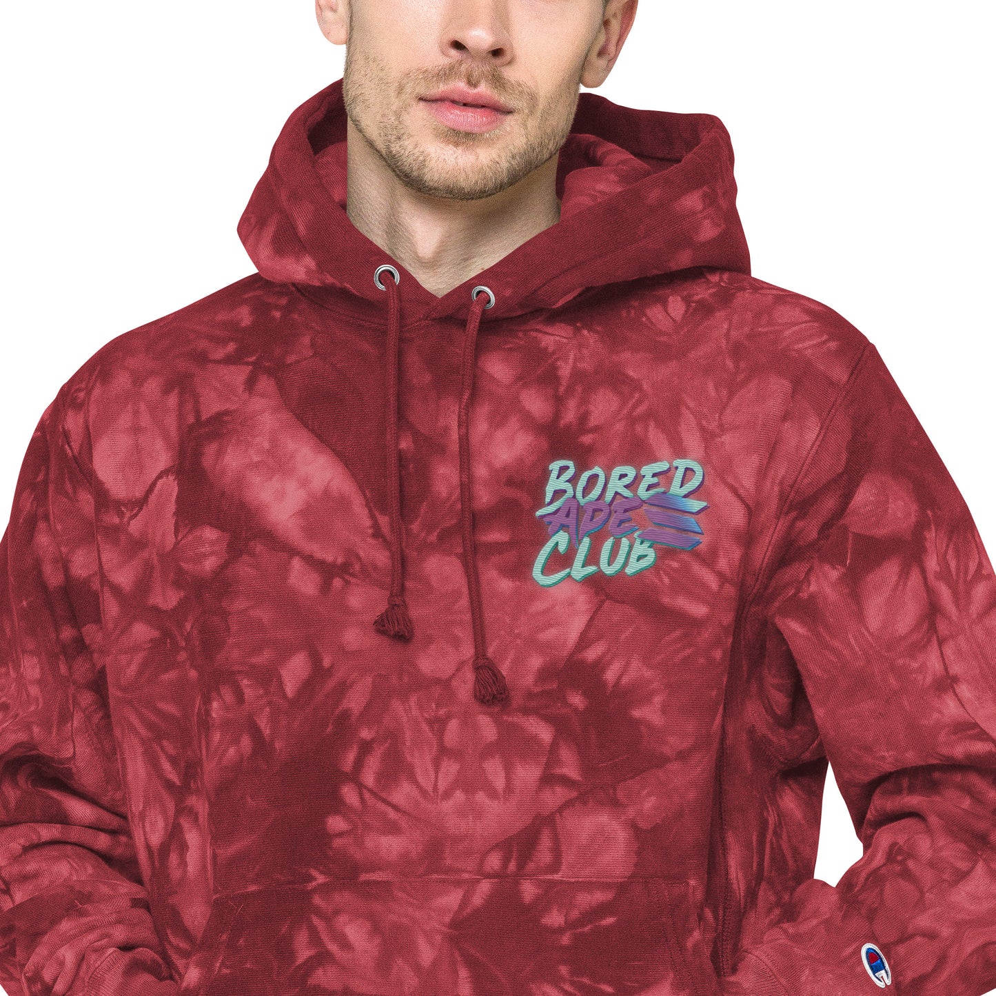 BASC Champion tie-dye hoodie