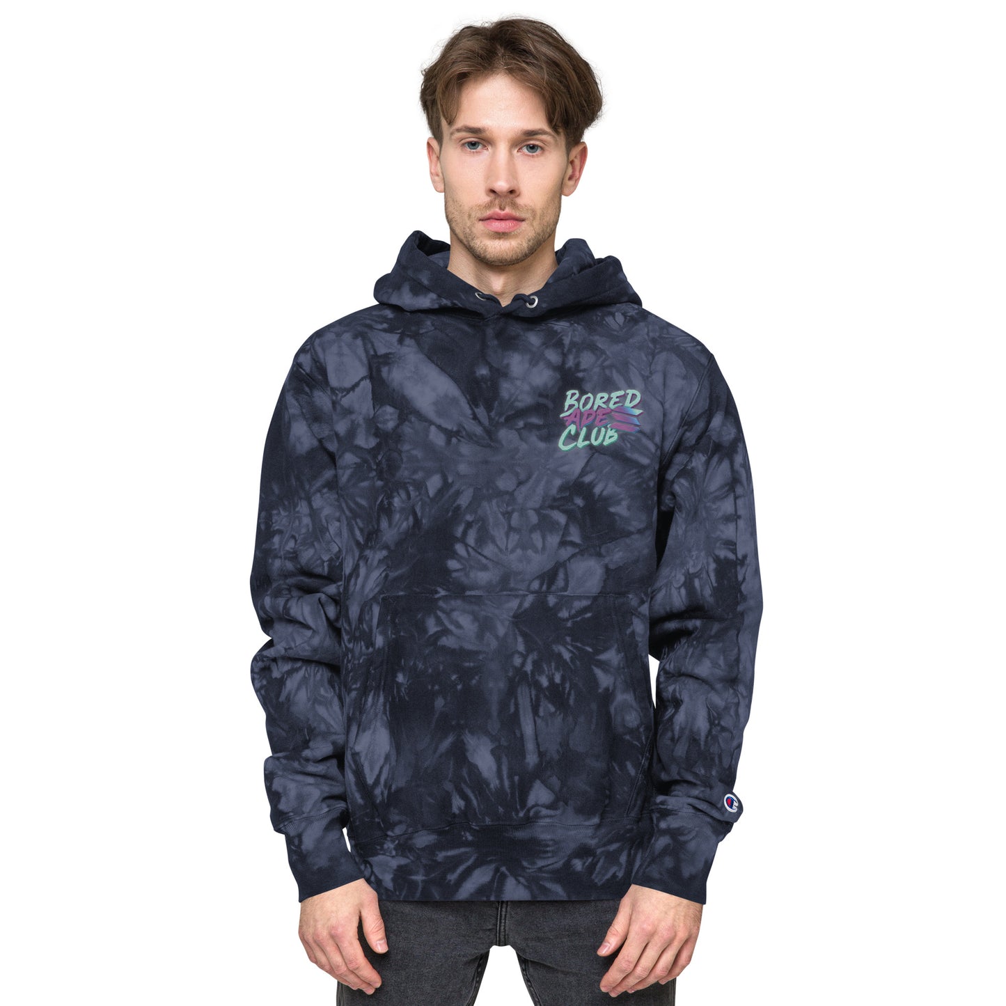 BASC Champion tie-dye hoodie