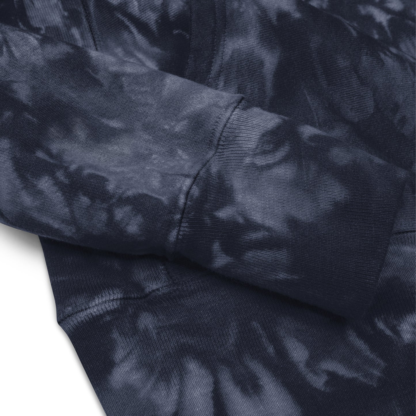 BASC LARGE LOGO EMBROIDERED Champion tie-dye hoodie