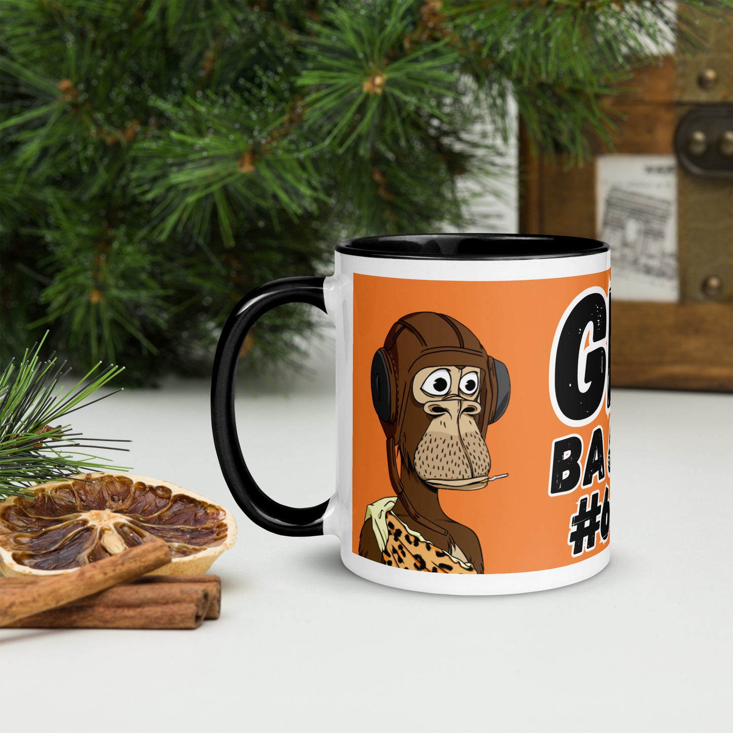 BAYC GM MUG black Inside