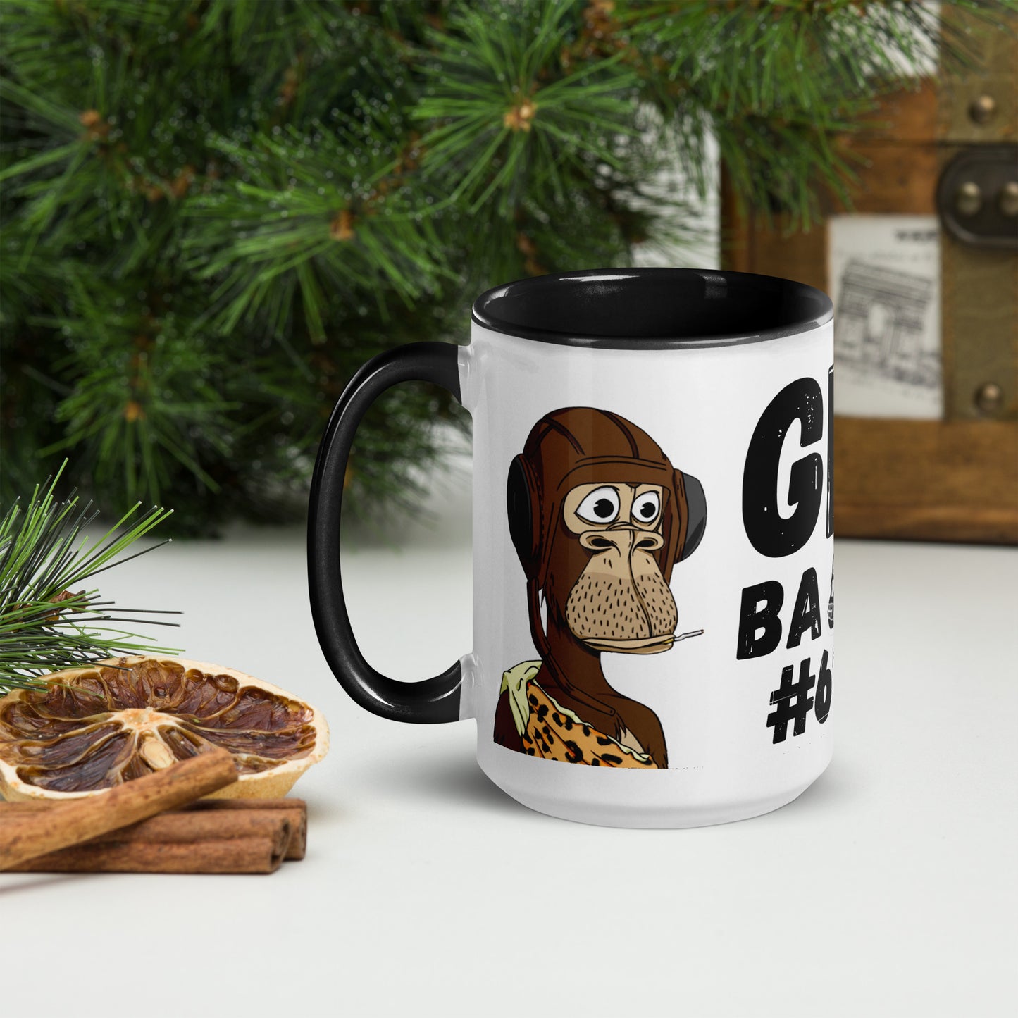 BAYC GM MUG color Inside