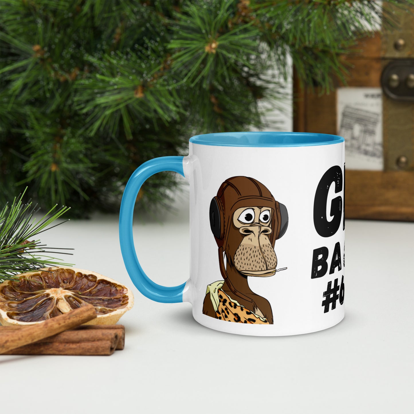 BAYC GM MUG color Inside