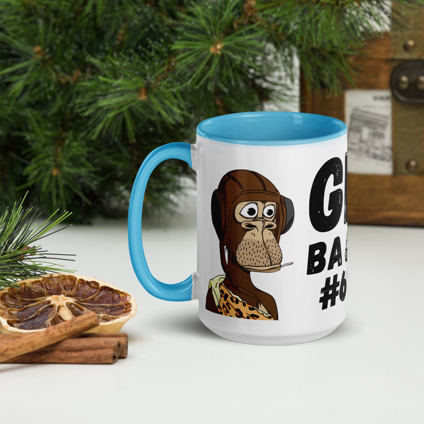 BAYC GM MUG color Inside