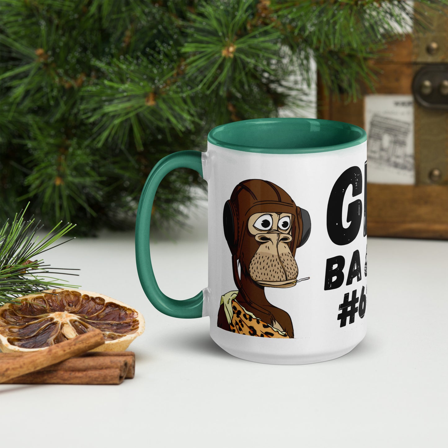 BAYC GM MUG color Inside