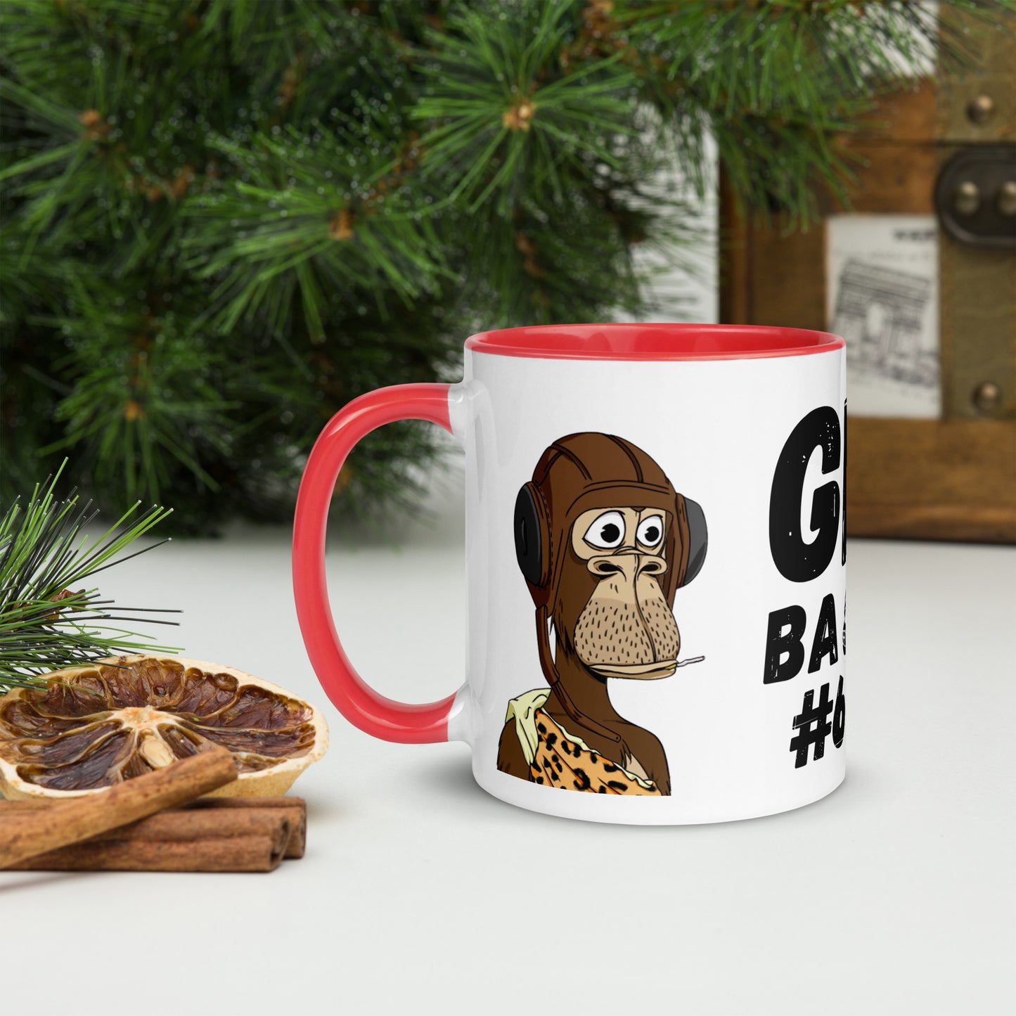 BAYC GM MUG color Inside