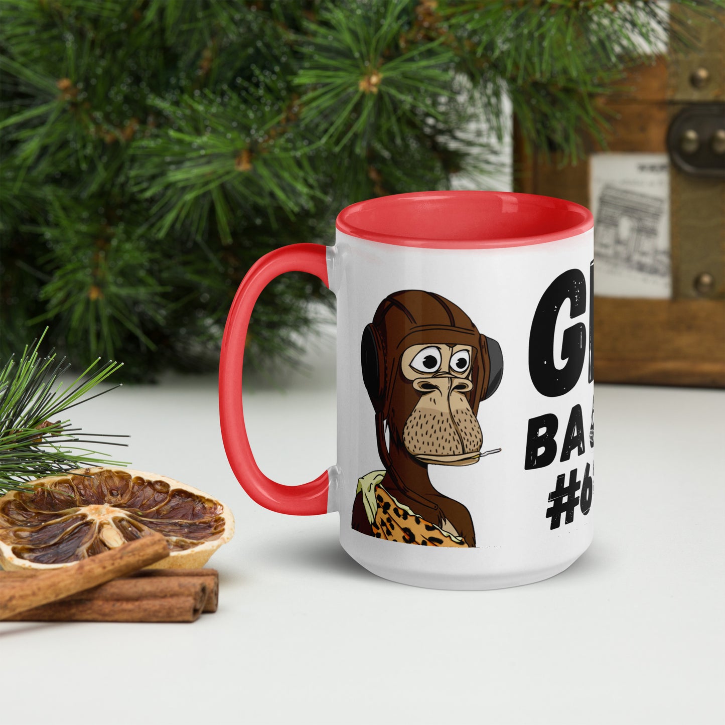BAYC GM MUG color Inside
