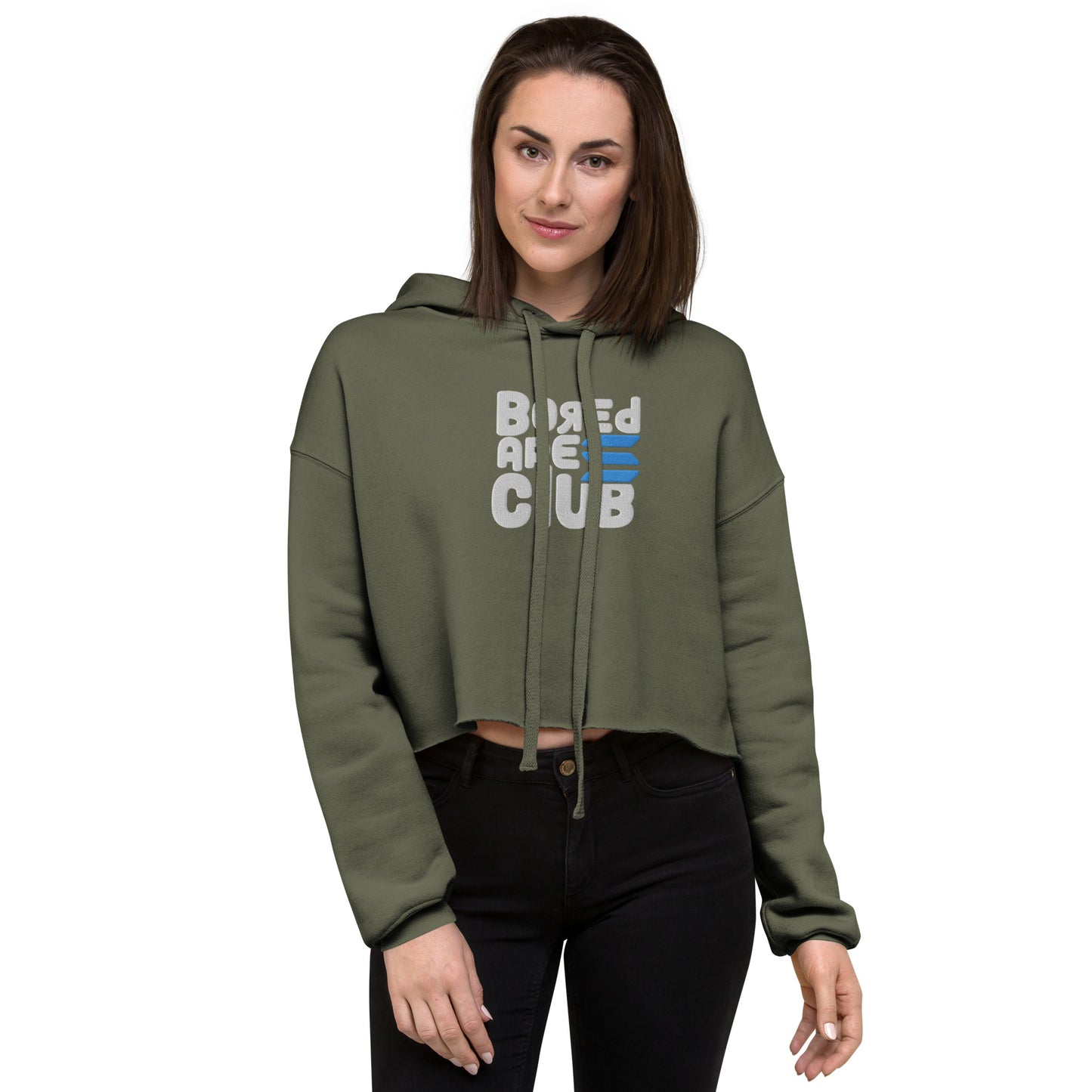 BASC Womens Crop Hoodie