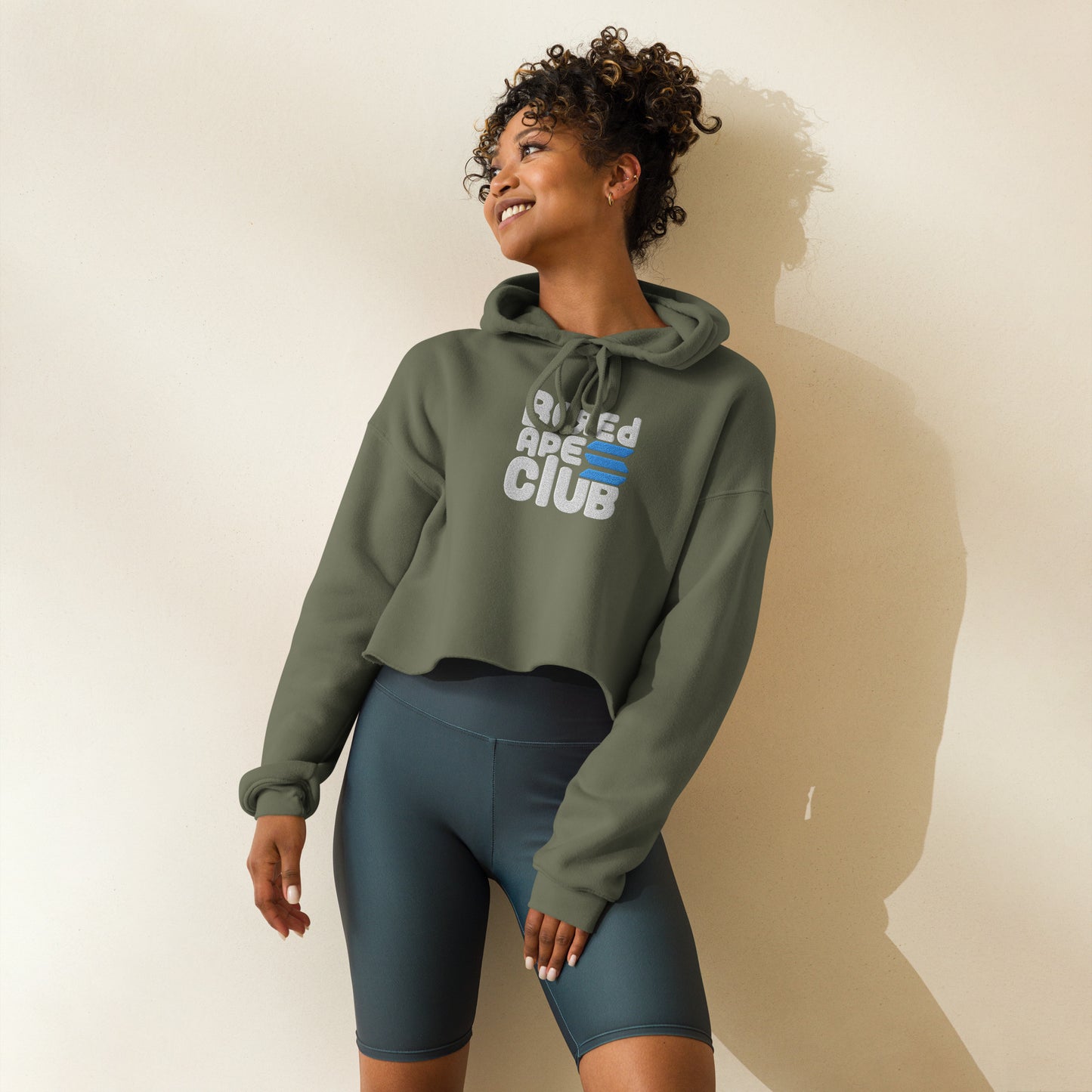 BASC Womens Crop Hoodie