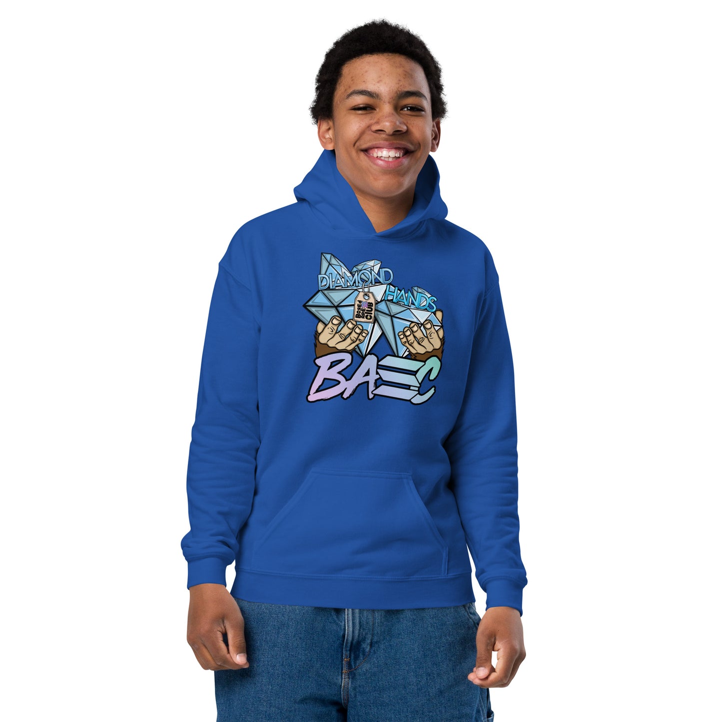 Kids BASC diamond hands hoodie