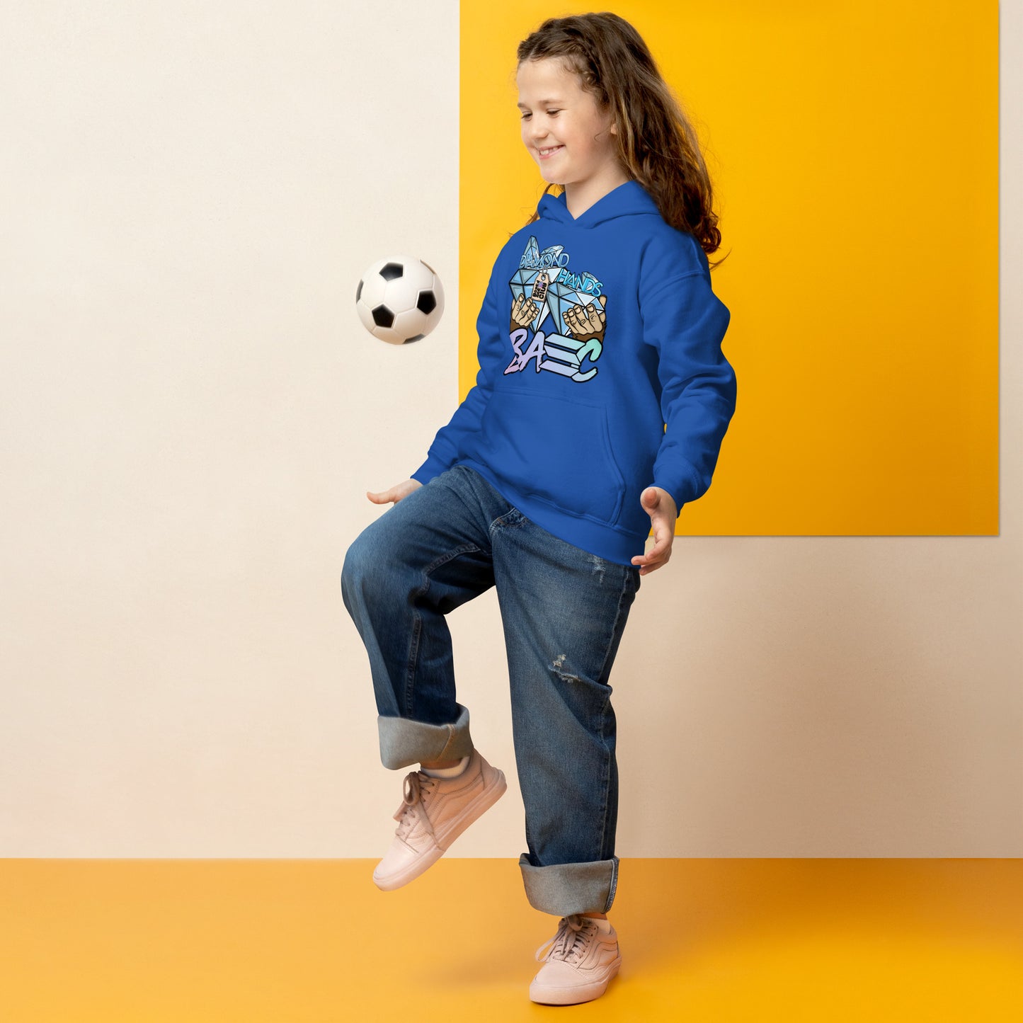 Kids BASC diamond hands hoodie