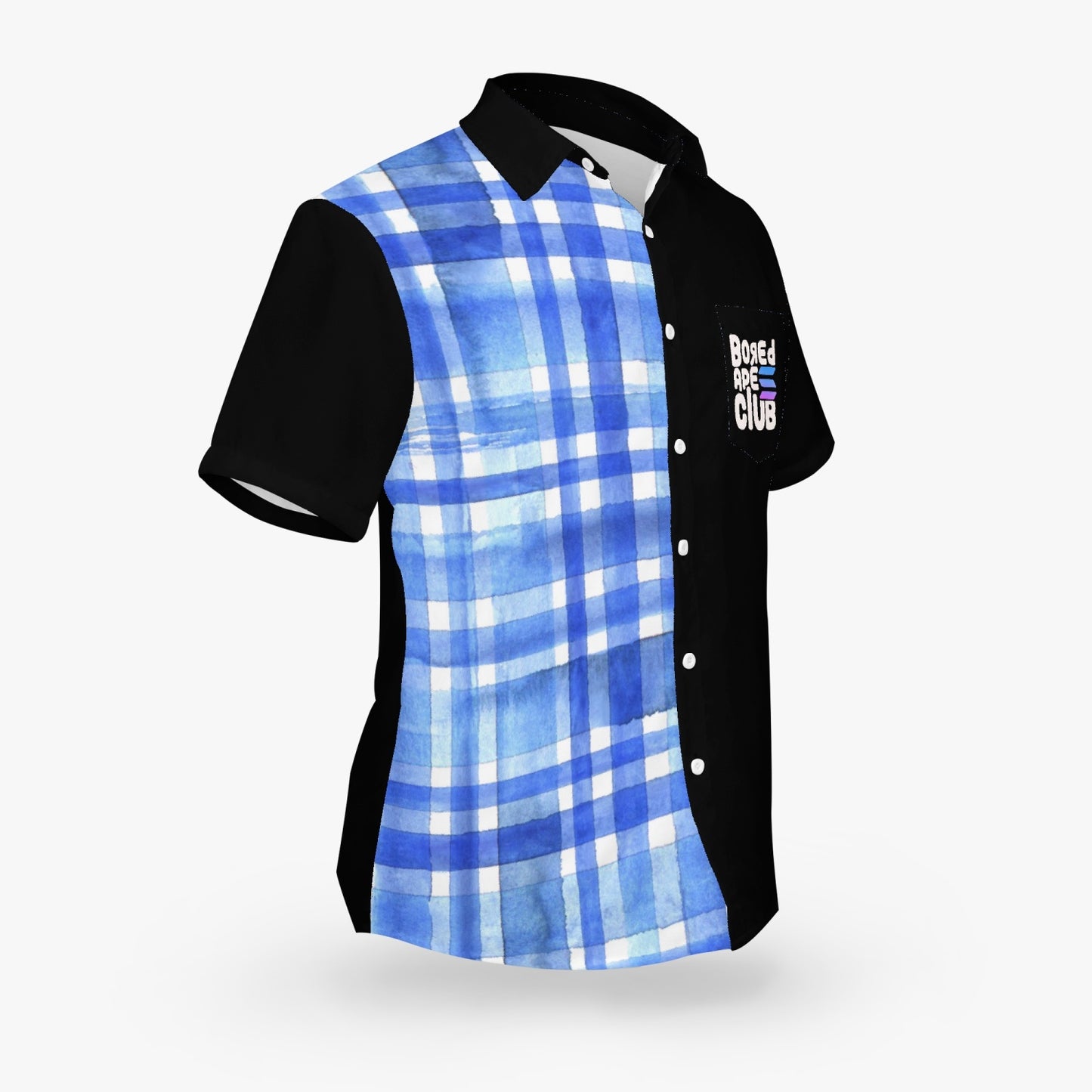 BASC BOAT Shirt blue plaid