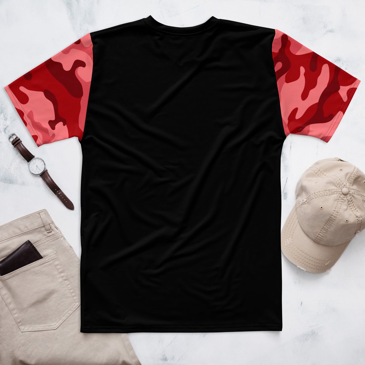 BASC RED CAMO Men's t-shirt