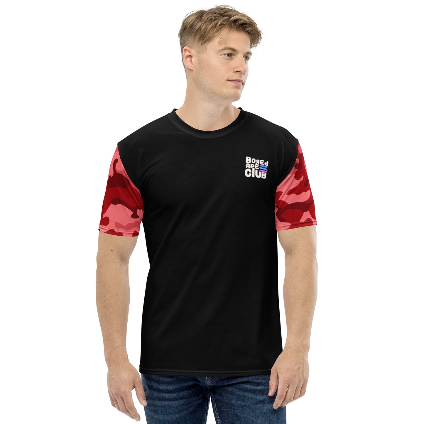 BASC RED CAMO Men's t-shirt