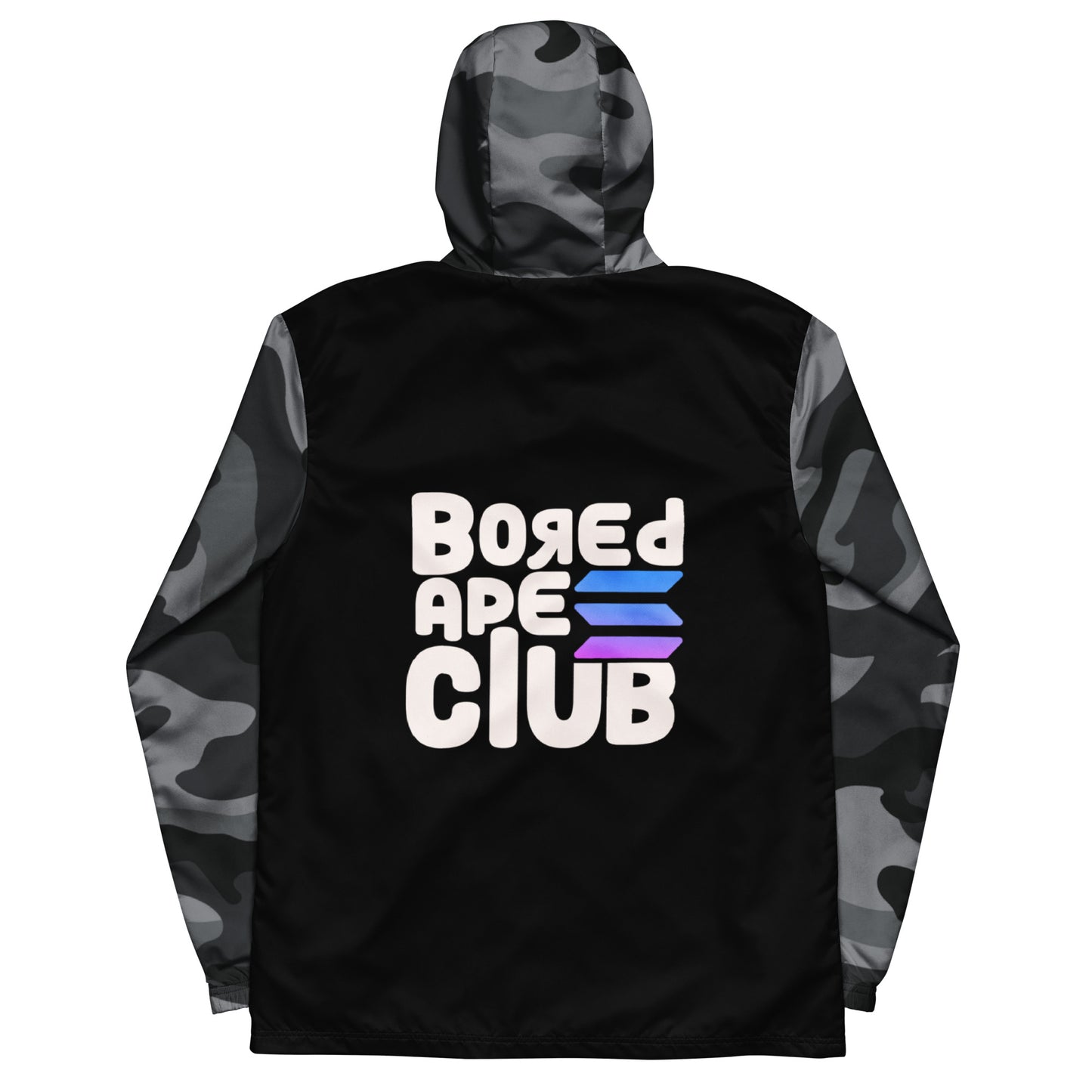 BASC BLACK CAMO Men’s windbreaker