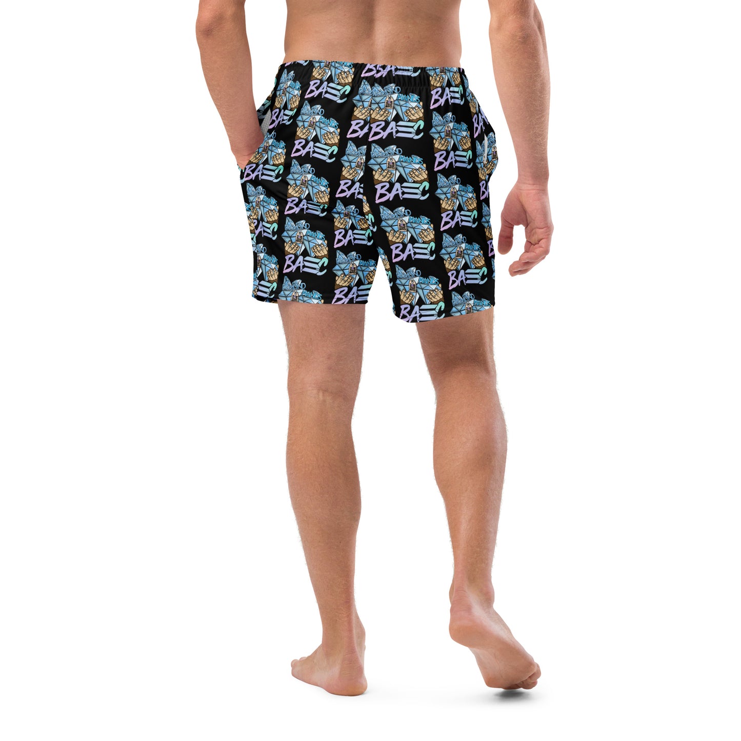 BASC DIAMOND HANDS swim trunks