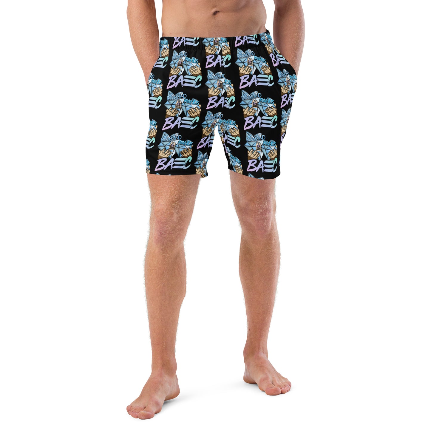 BASC DIAMOND HANDS swim trunks