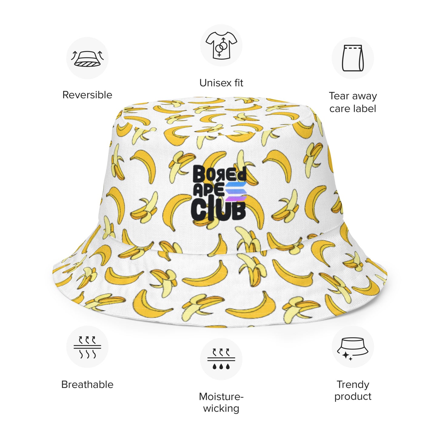 BASC Banana bucket hat